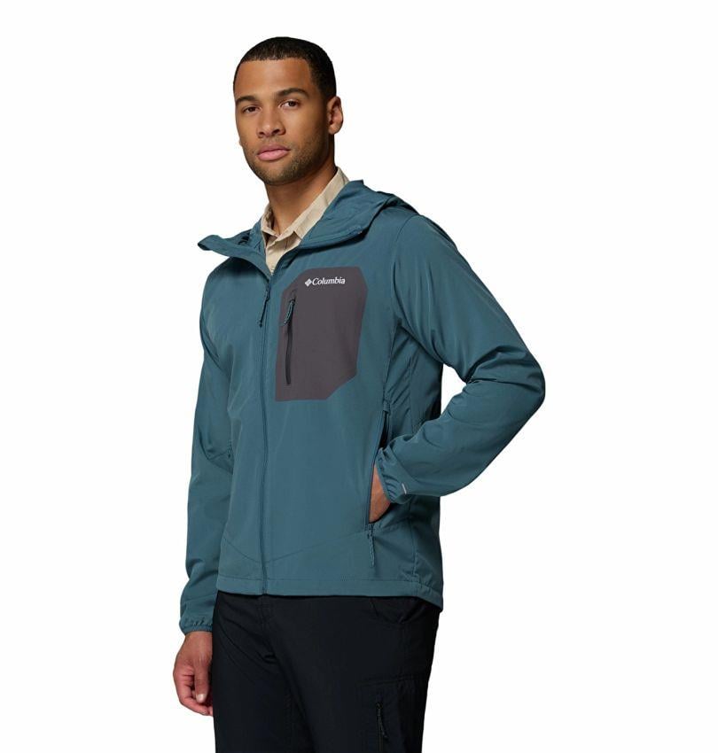 Columbia Tall Heights III Kapüşonlu Erkek Softshell Mont WO3966