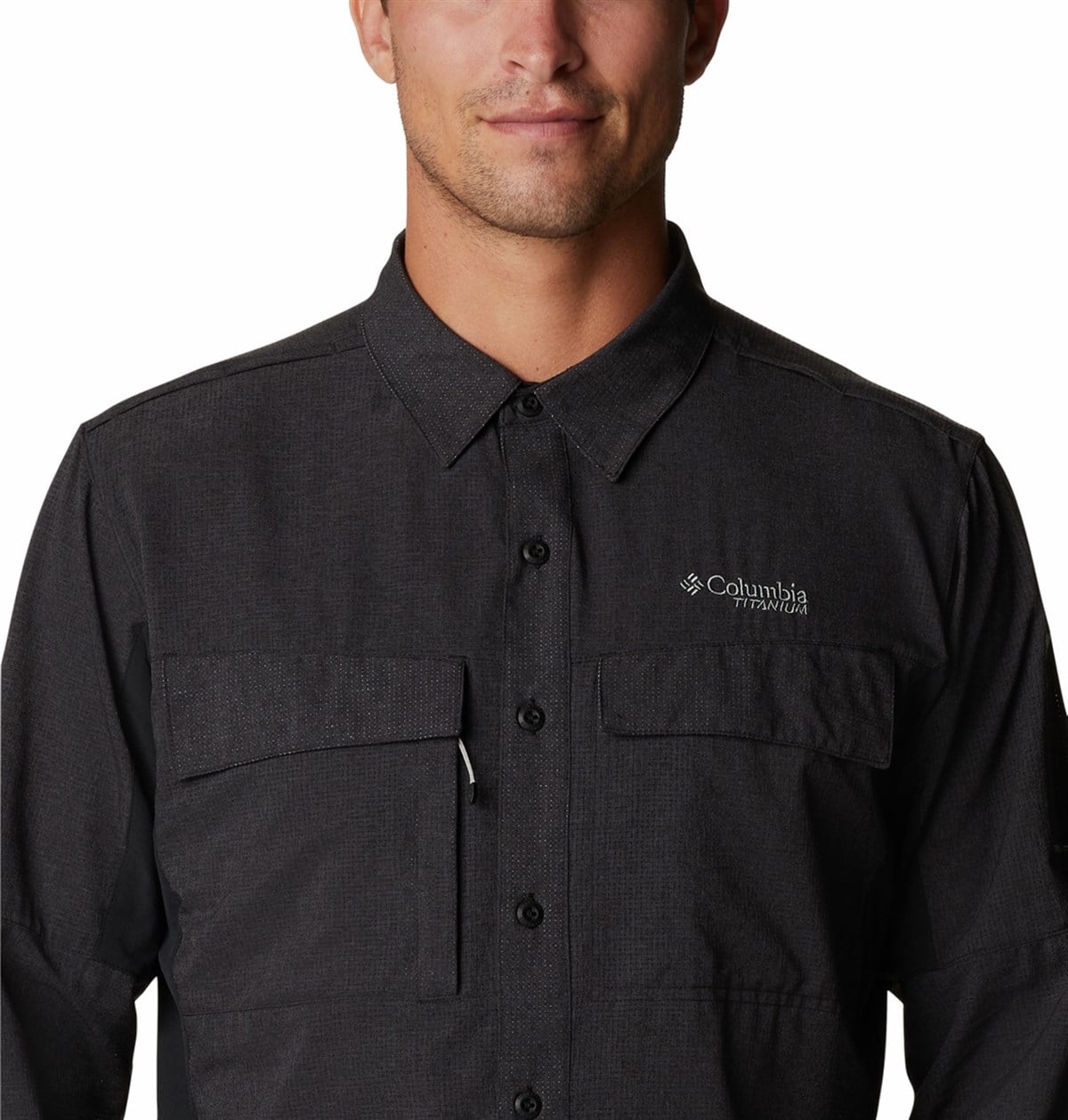 Columbia Titan Pass™ Irico Long Sleeve Shirt Erkek Outdoor Gömlek AO2181-010