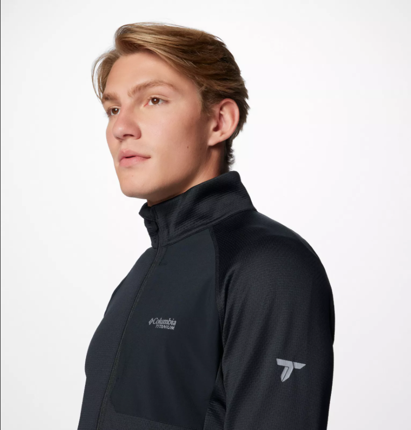 Columbia Triple Canyon™ Grid Fleece FZ II Siyah Erkek Outdoor Polar AO4789