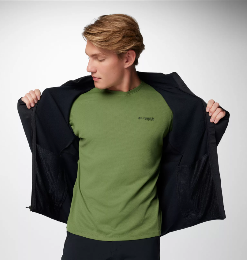 Columbia Triple Canyon™ Grid Fleece FZ II Siyah Erkek Outdoor Polar AO4789