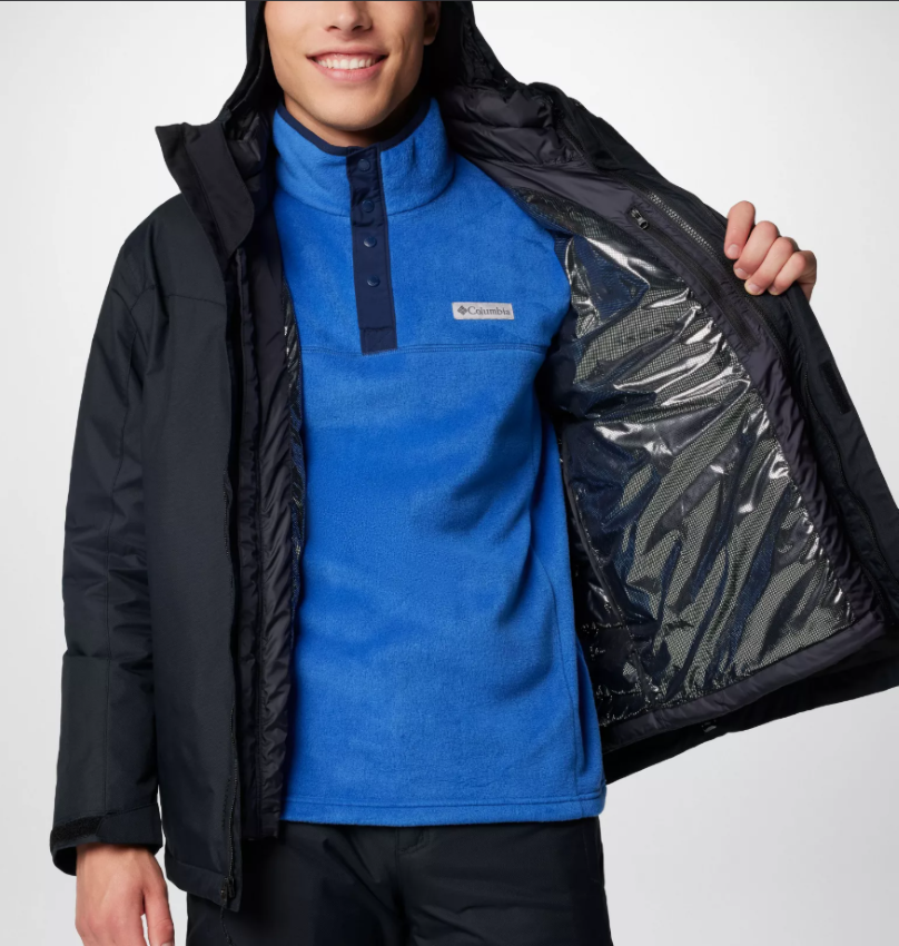 Columbia Whirlibird V™ Interchange Jacket Siyah Erkek Outdoor Kayak Mont WM9191