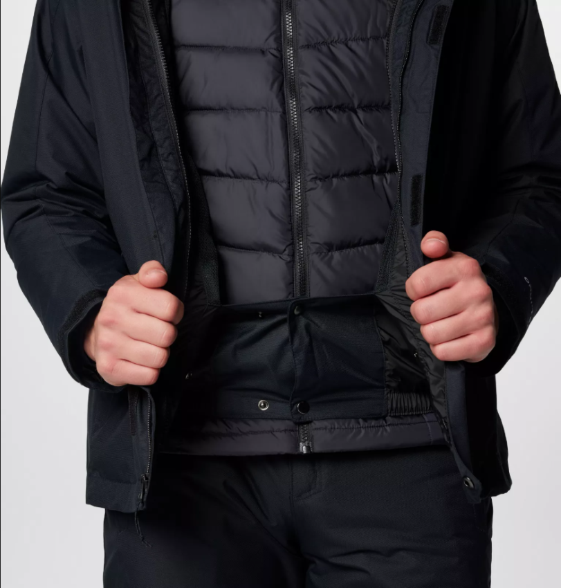 Columbia Whirlibird V™ Interchange Jacket Siyah Erkek Outdoor Kayak Mont WM9191