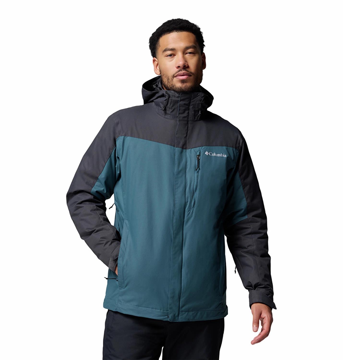 Columbia Whirlibird V™ Interchange Jacket Mavi Erkek Outdoor Kaya Mont WM9191