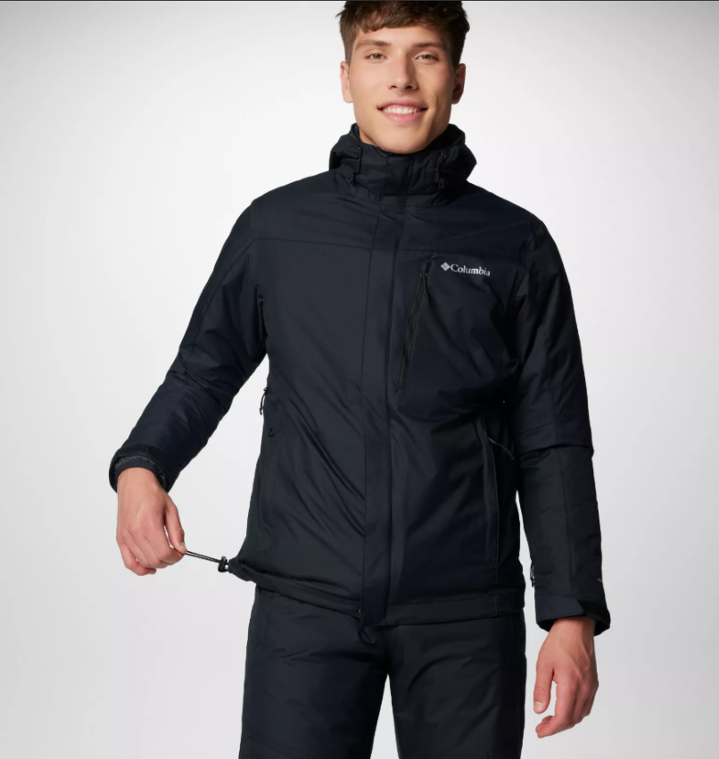 Columbia Whirlibird V™ Interchange Jacket Siyah Erkek Outdoor Kayak Mont WM9191