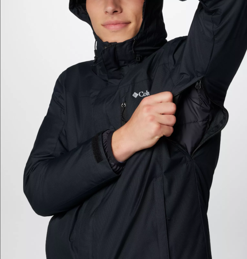 Columbia Whirlibird V™ Interchange Jacket Siyah Erkek Outdoor Kayak Mont WM9191