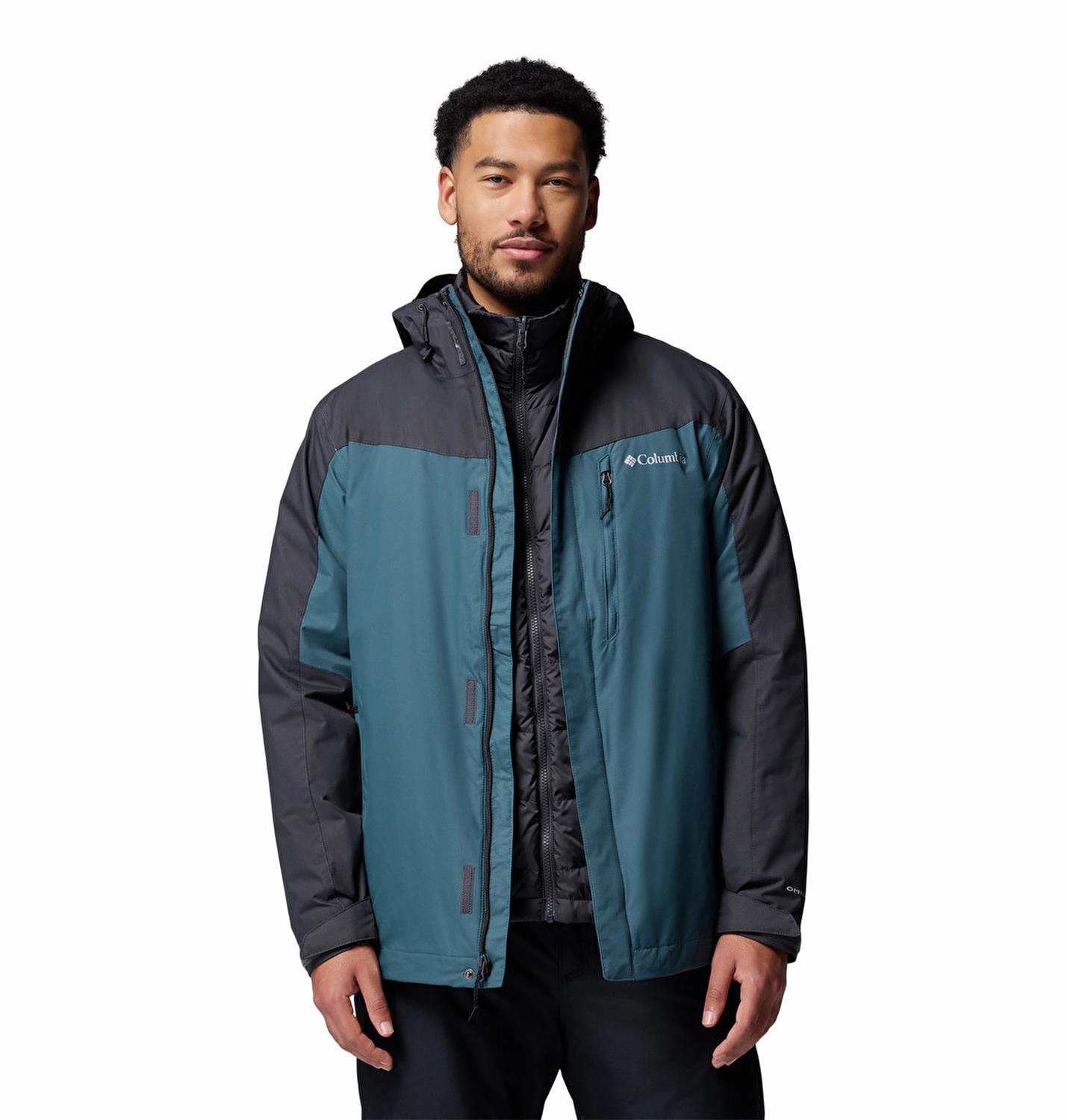Columbia Whirlibird V™ Interchange Jacket Mavi Erkek Outdoor Kaya Mont WM9191