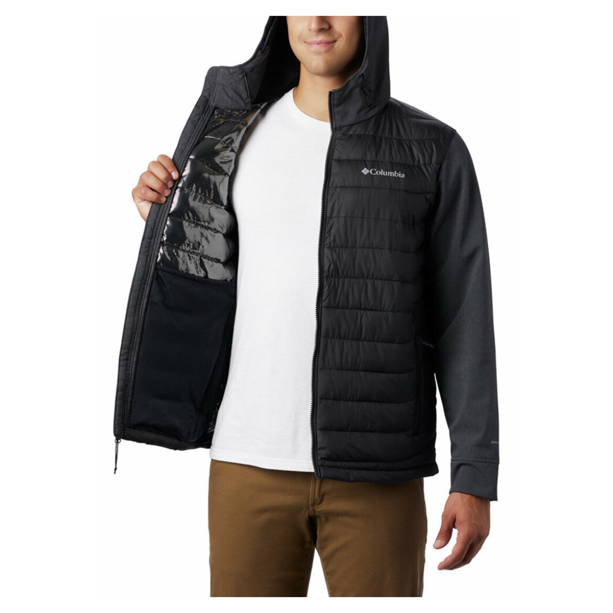 Columbia WO1509-010 Powder Lite Hybrid Erkek Ceket