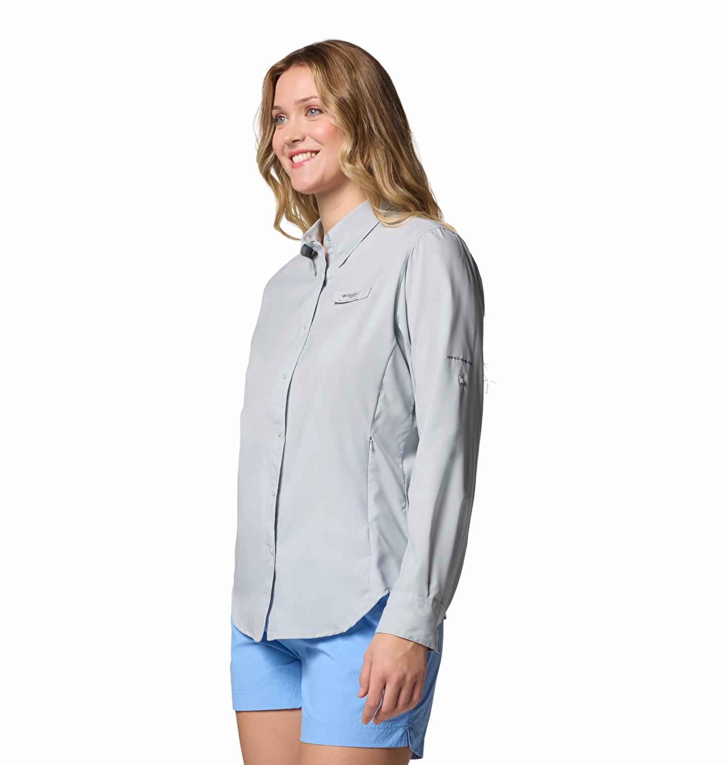 Columbia Womens Tamiami II LS Shirt Kadın Uzun Kollu Gömlek FL7278