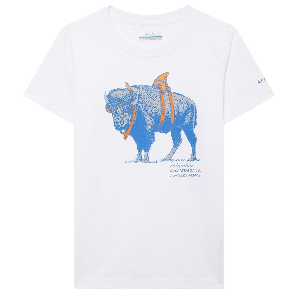 Columbia Y Sharkalo SS Tee Çocuk Kısa Kollu Tişört CS0045-100