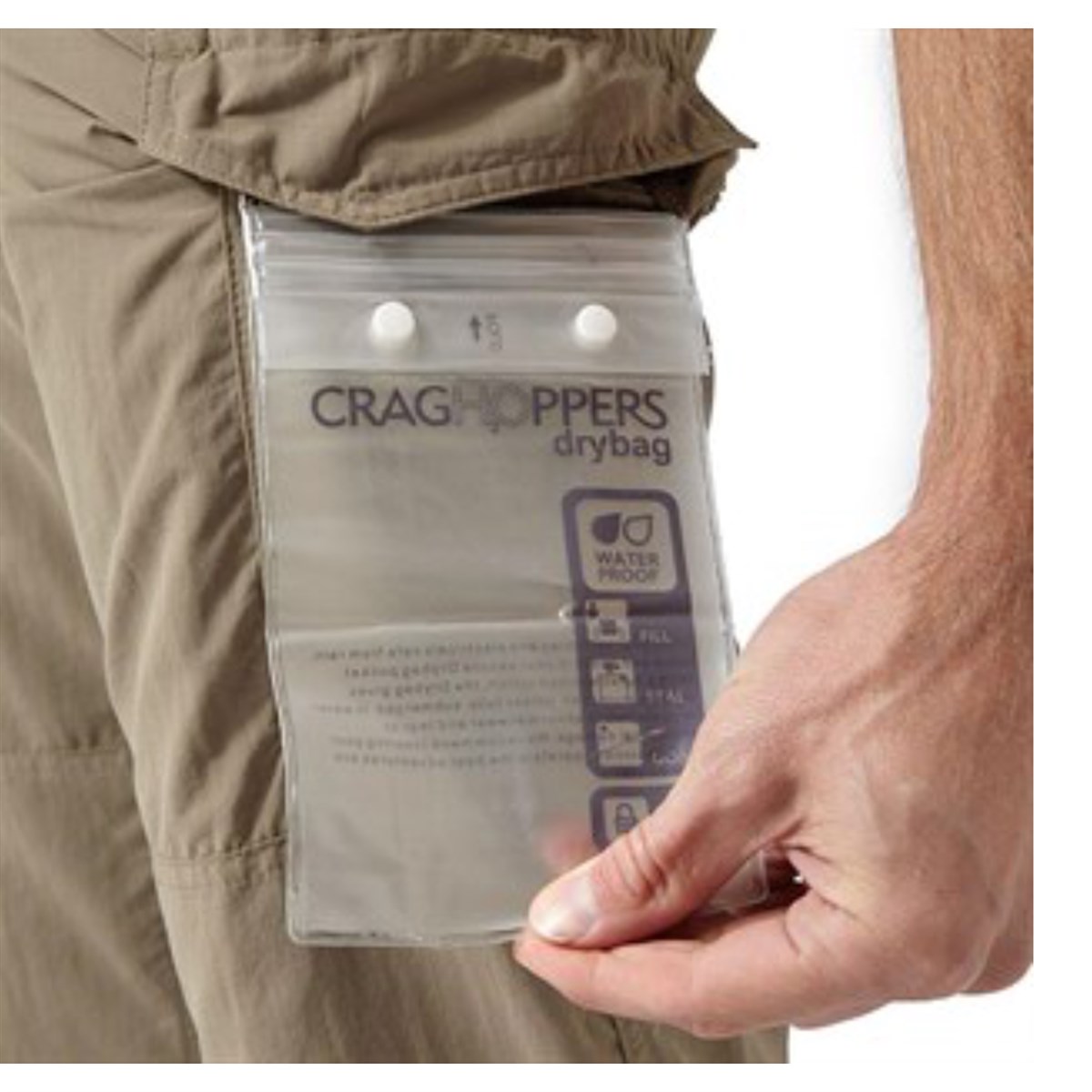 Craghoppers CMJ367 N/Lime Cargo Trekking Erkek Pantolon