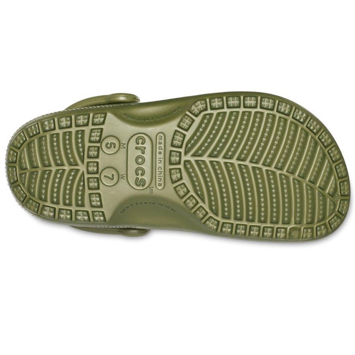 Crocs Classic - Askeri yeşil Terlik 10001-309