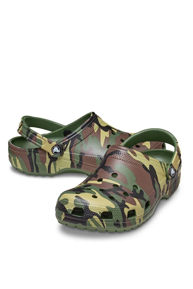 Crocs Classic Camouflage Clog Erkek Terlik 211936-3TC
