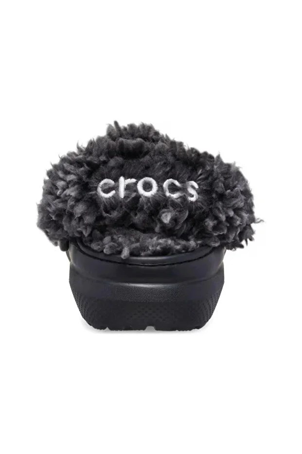 Crocs Classic Fleece Lined Clog K Siyah Çocuk Terlik 212856_001