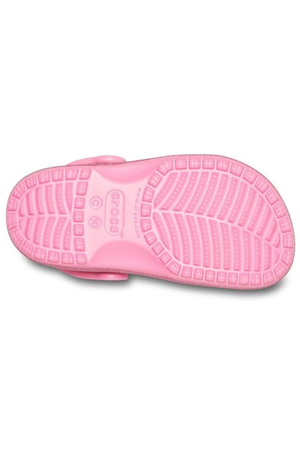 Crocs Classic Glitter Clog Kadın Terik Simli Pembe 206993-669