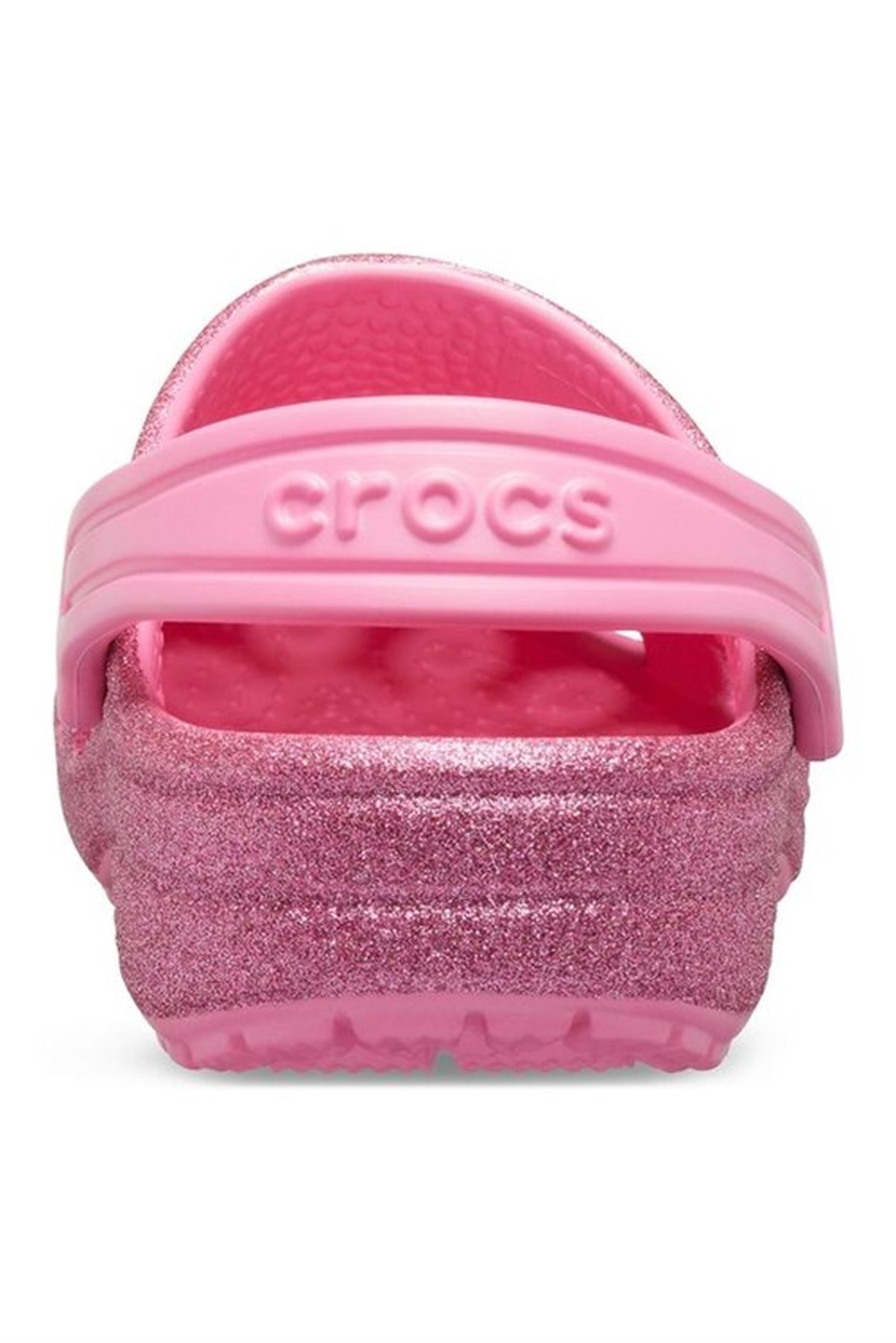 Crocs Classic Glitter Clog Kız Çocuk Terik Simli Pembe 206992-669
