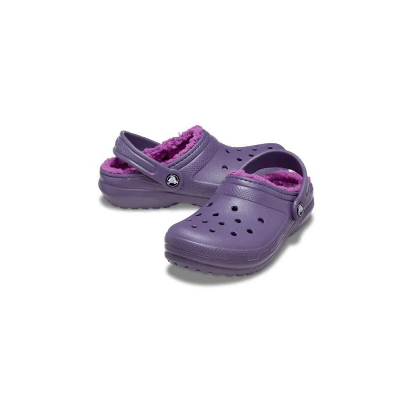 Crocs Classic Lined Clog Kids Çocuk Siyah Terlik 207010-5CI