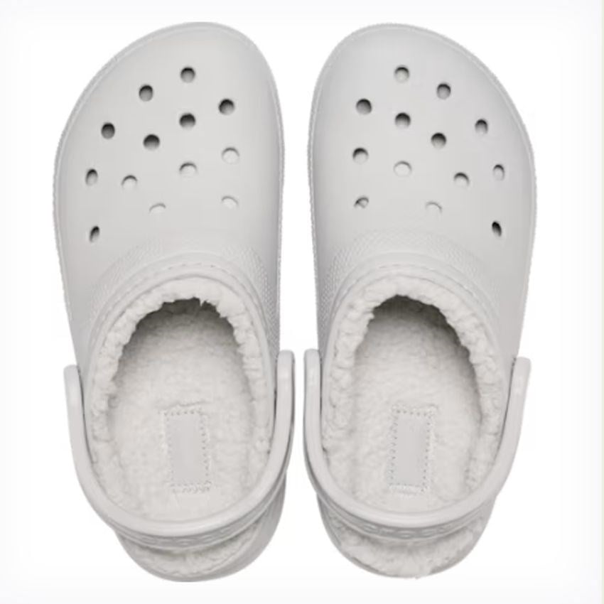 Crocs Classic Lined Clog Unisex Sarı İçi Yünlü Günlük Terlik 203591