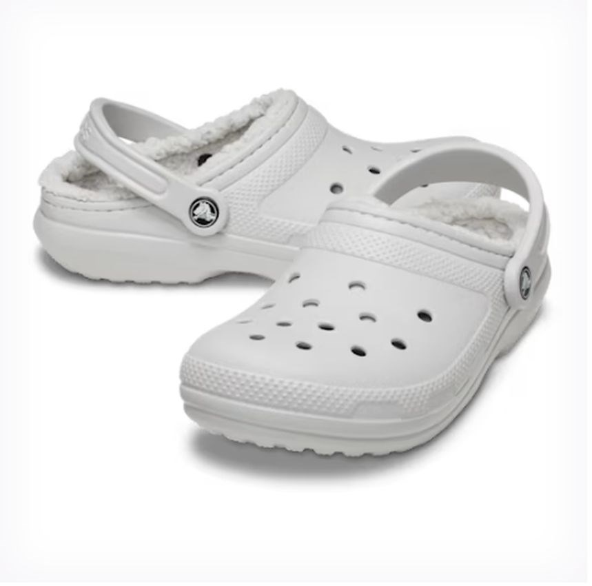 Crocs Classic Lined Clog Unisex Sarı İçi Yünlü Günlük Terlik 203591