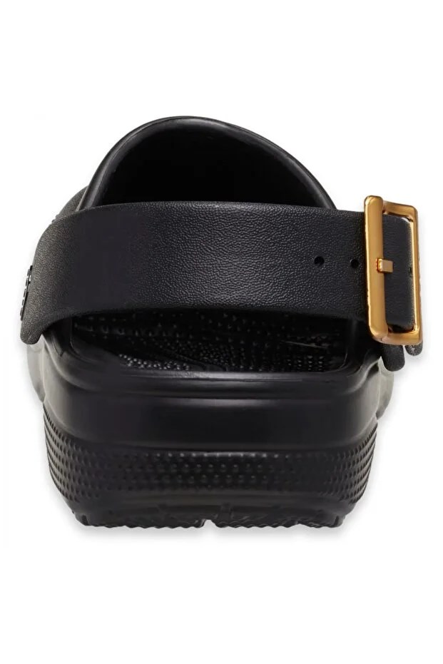 Crocs Classic Metallic Buckle Clog Siyah Unisex Terlik 213543_001