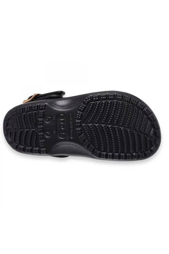 Crocs Classic Metallic Buckle Clog Siyah Unisex Terlik 213543_001