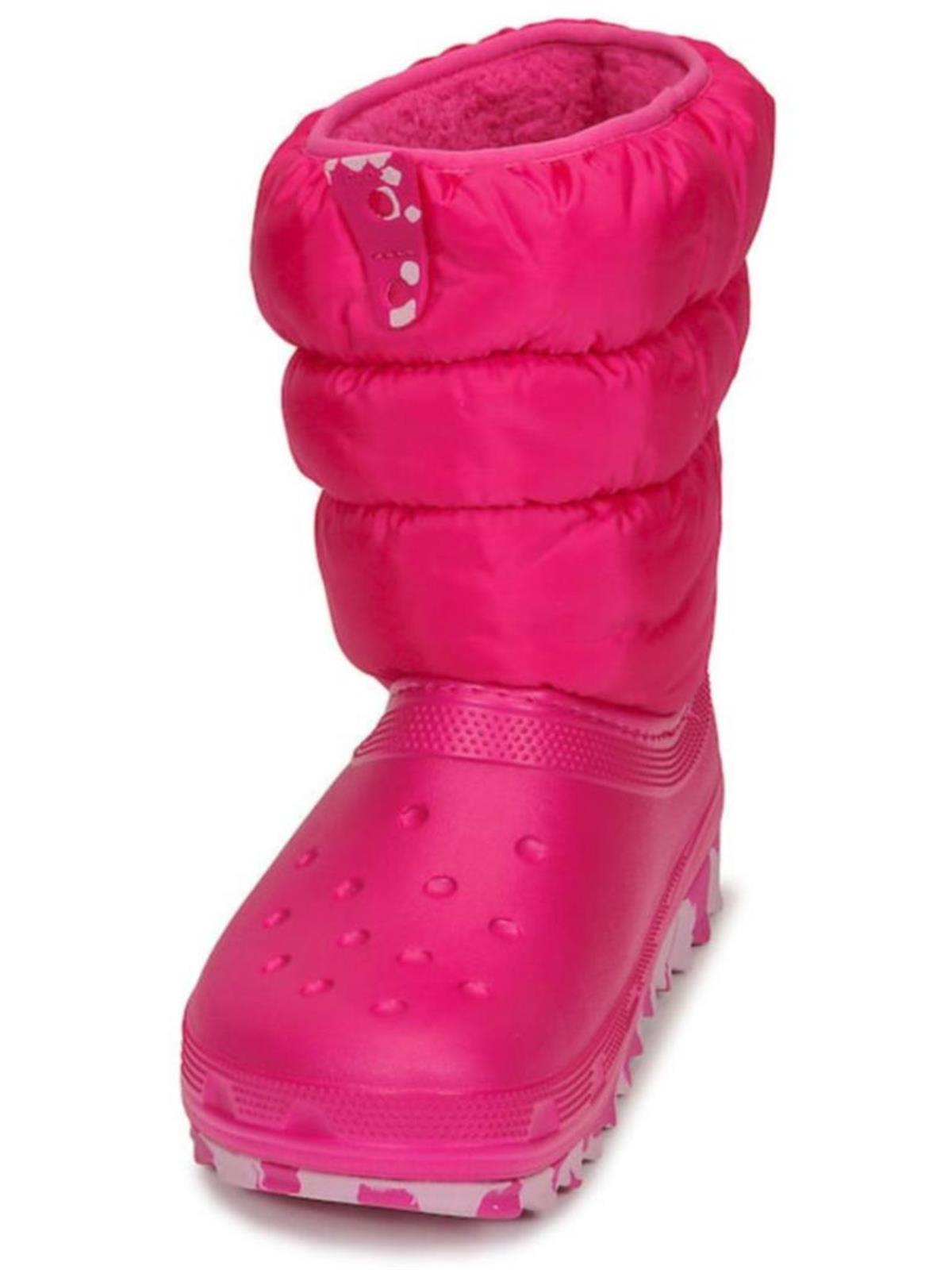 Crocs Classic Neo Puff Boot Kışlık Bot Pembe 207684-6X0