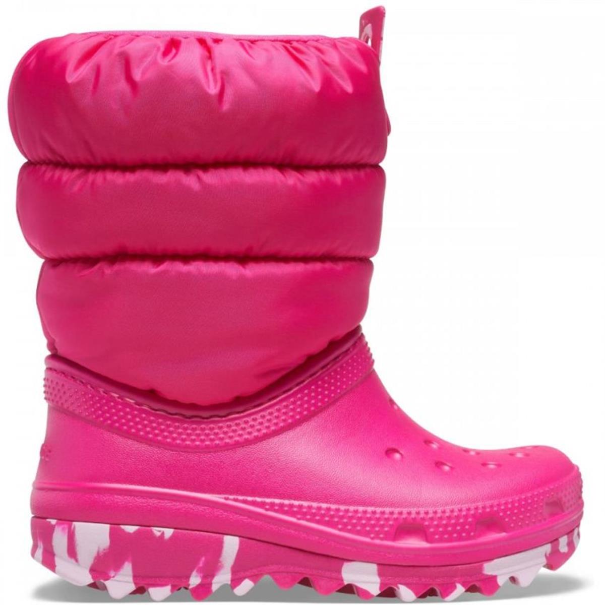 Crocs Classic Neo Puff Boot Kışlık Bot Pembe 207684-6X0
