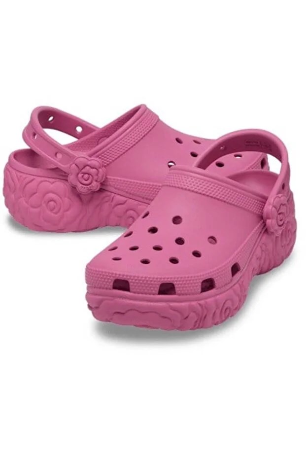 Crocs Classic Platform Bloom Clog Kadın Terlik 213447_1BE