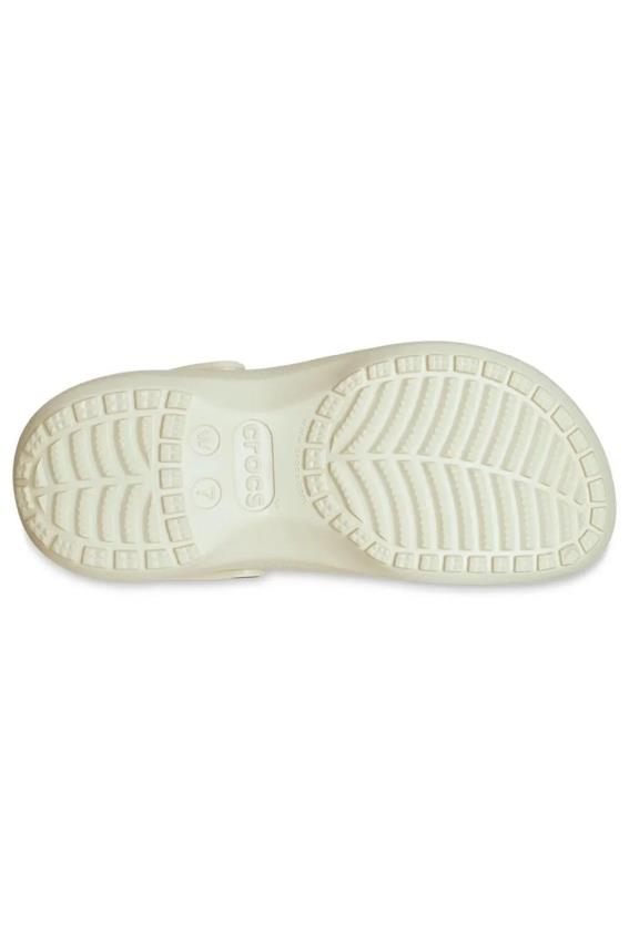 Crocs Classic Platform Clog W Kadın Sandalet 206750-2Y2 Ekru