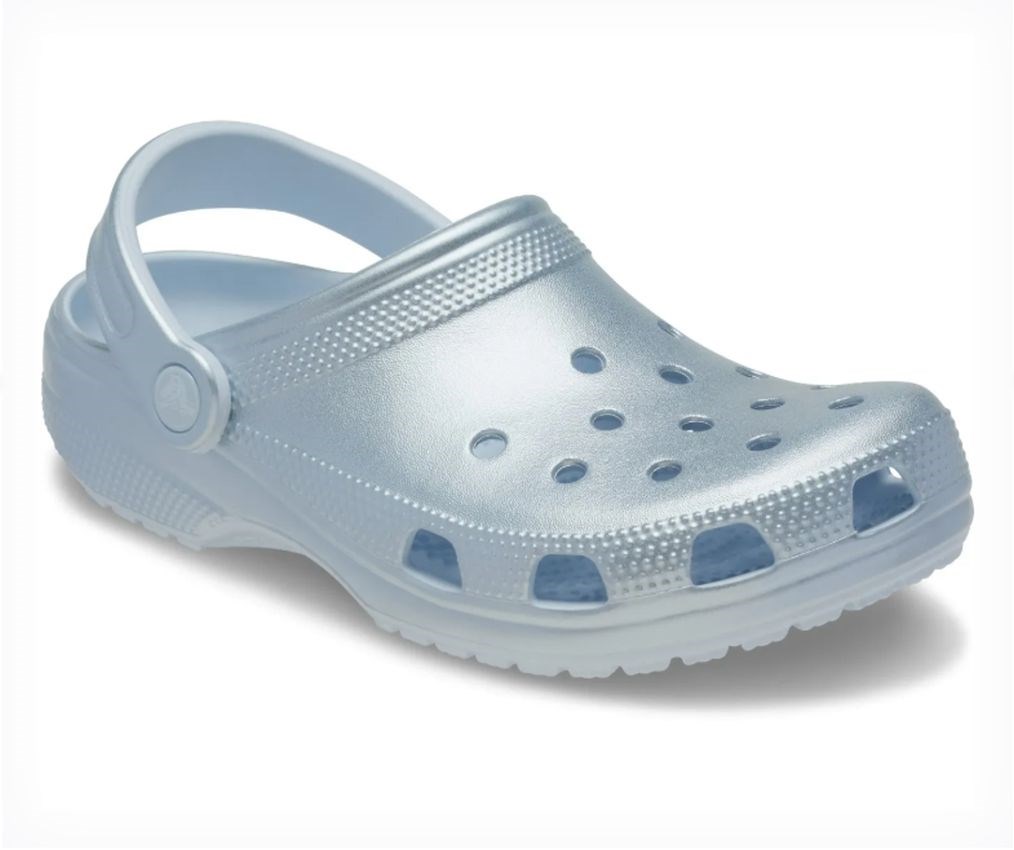 Crocs Classic Tinted Metallic Clog Kırık Beyaz Unisex Terlik 214010_5EW