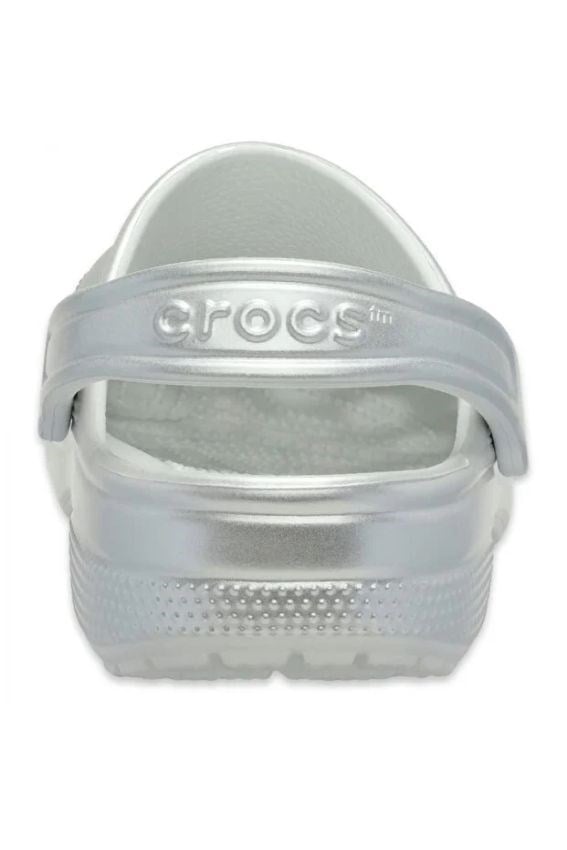 Crocs Classic Tinted Metallic Clog Kırık Beyaz Unisex Terlik 214010_1NK