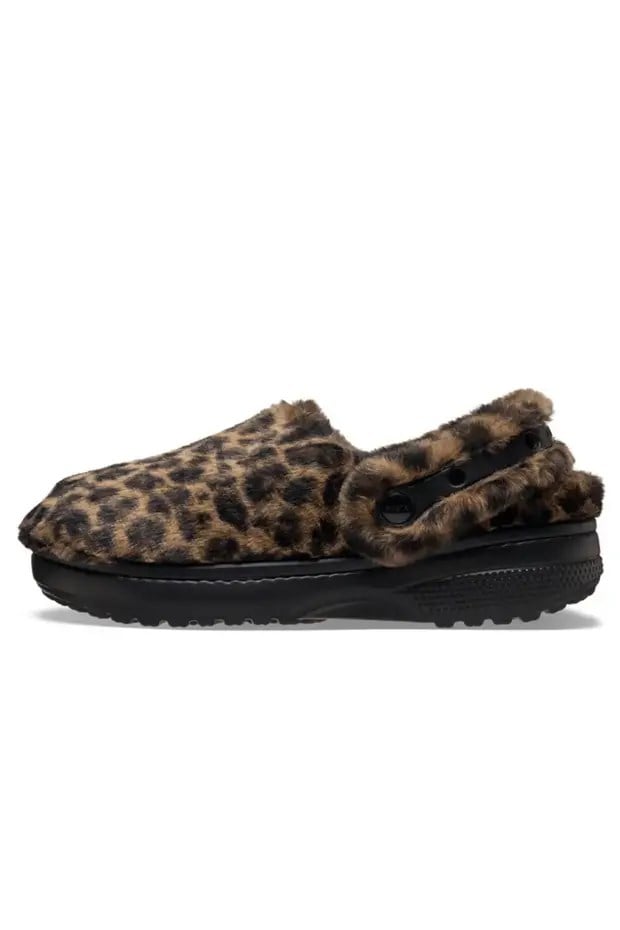 Crocs Cls Unfurgettable Animal Clog Leopar Desenli Kadın Terlik 212002_2LD
