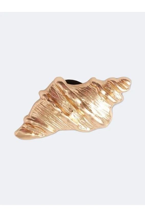 Crocs Gold Sea Shell Jibbits Terlik Süsü 10011620