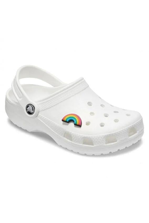 Crocs Jibbits Renkli Rainbow Ayakkabı Terlik Süsü 10007117