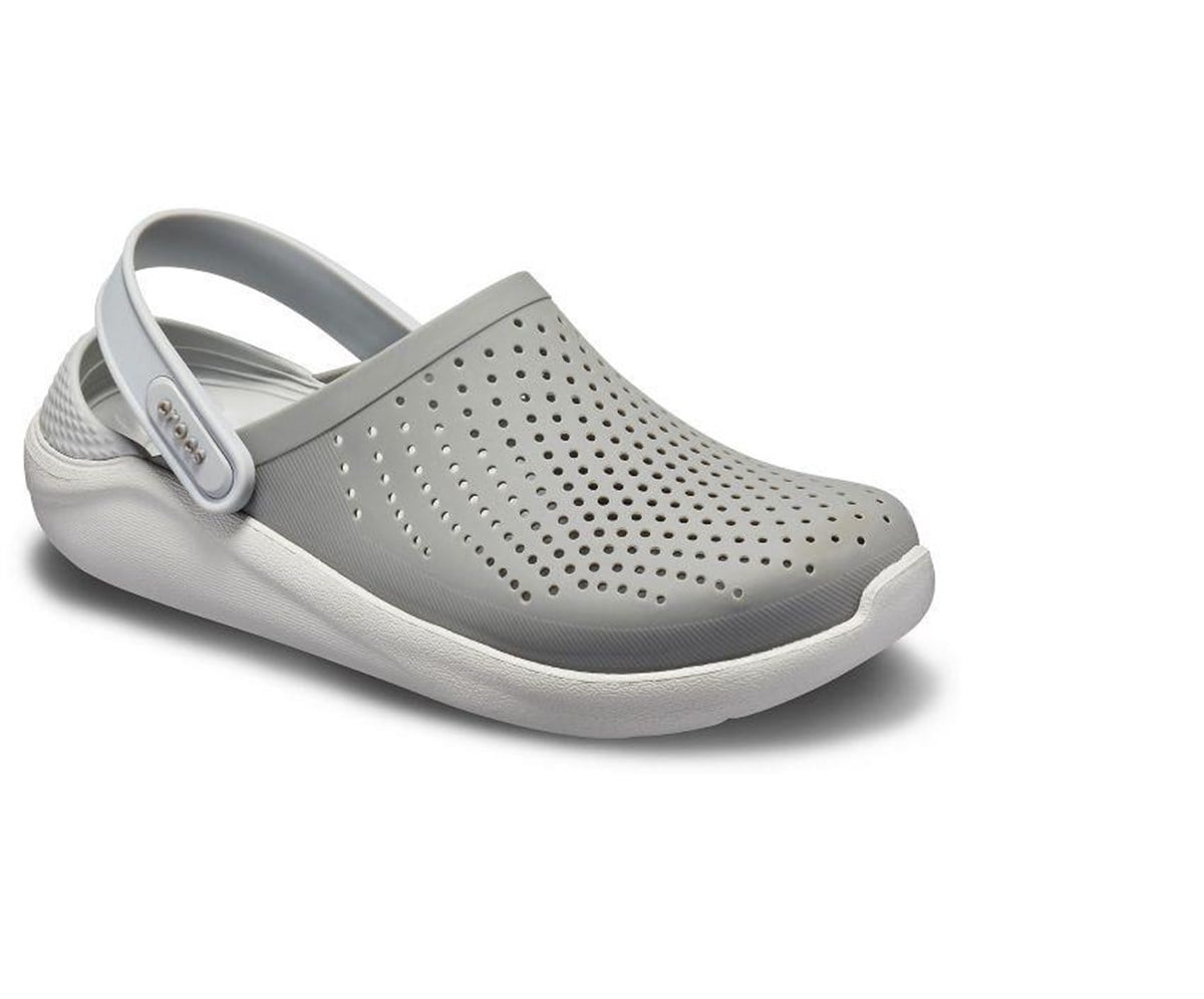Crocs LiteRide Clog Duman İnci Beyazı Erkek Terlik Sandalet 204592-06J