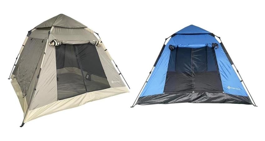 Freecamp Inventor 4 Kişilik Otomatik Çadır Mavi