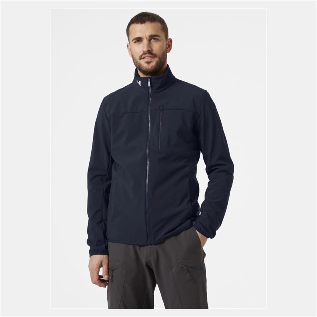 Helly Hansen Crew Softshell Erkek Lacivert Mont HHA30223