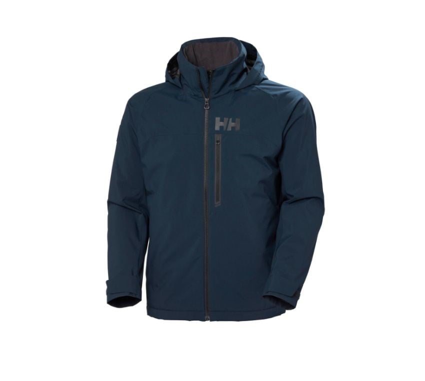 Helly Hansen HP Racing Lifaloft Hooded Navy Men's Jacket Erkek Mont HHA.34594.HHA597