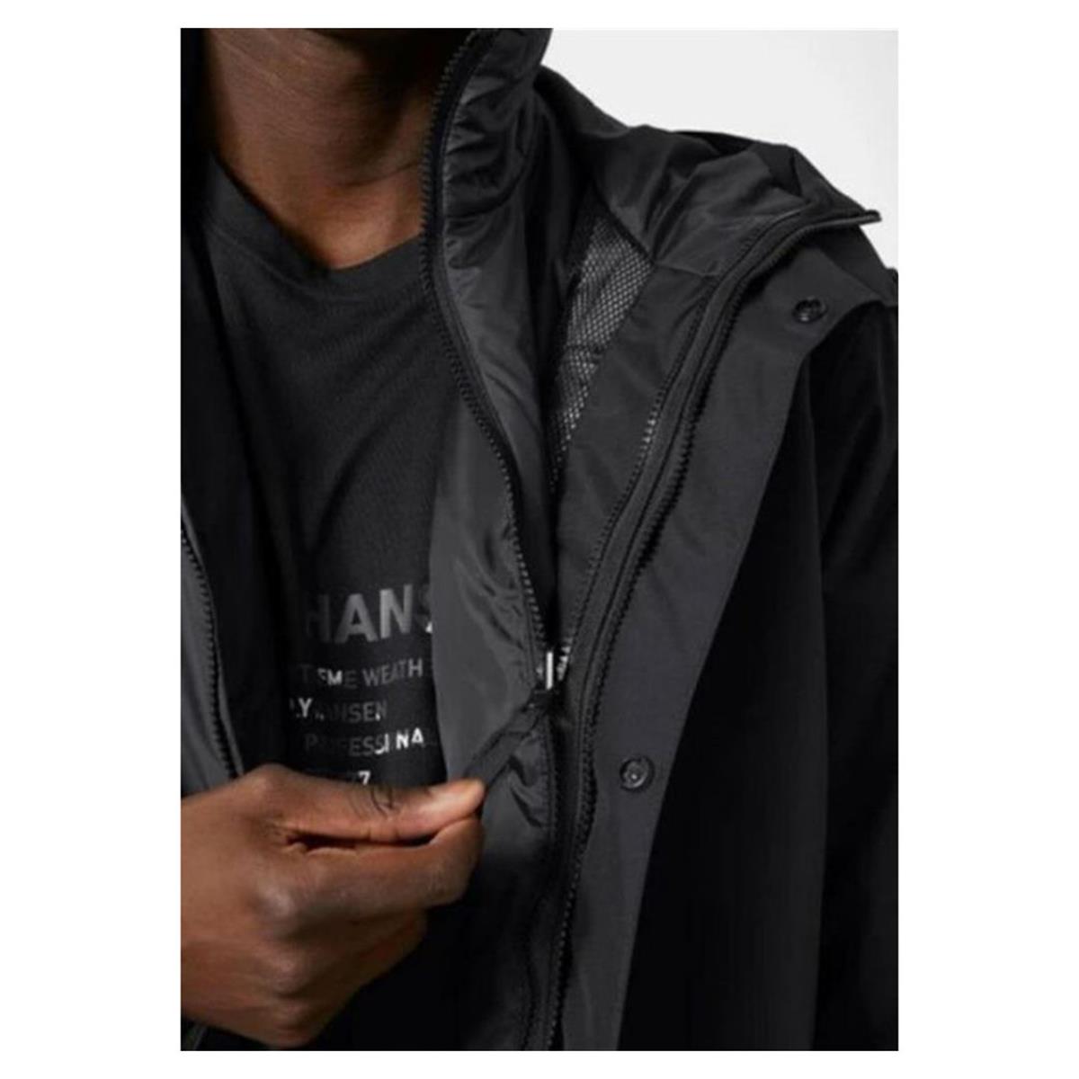 Helly Hansen Juell 3-In-1 Erkek Mont Siyah HHA.53679 HHA.990