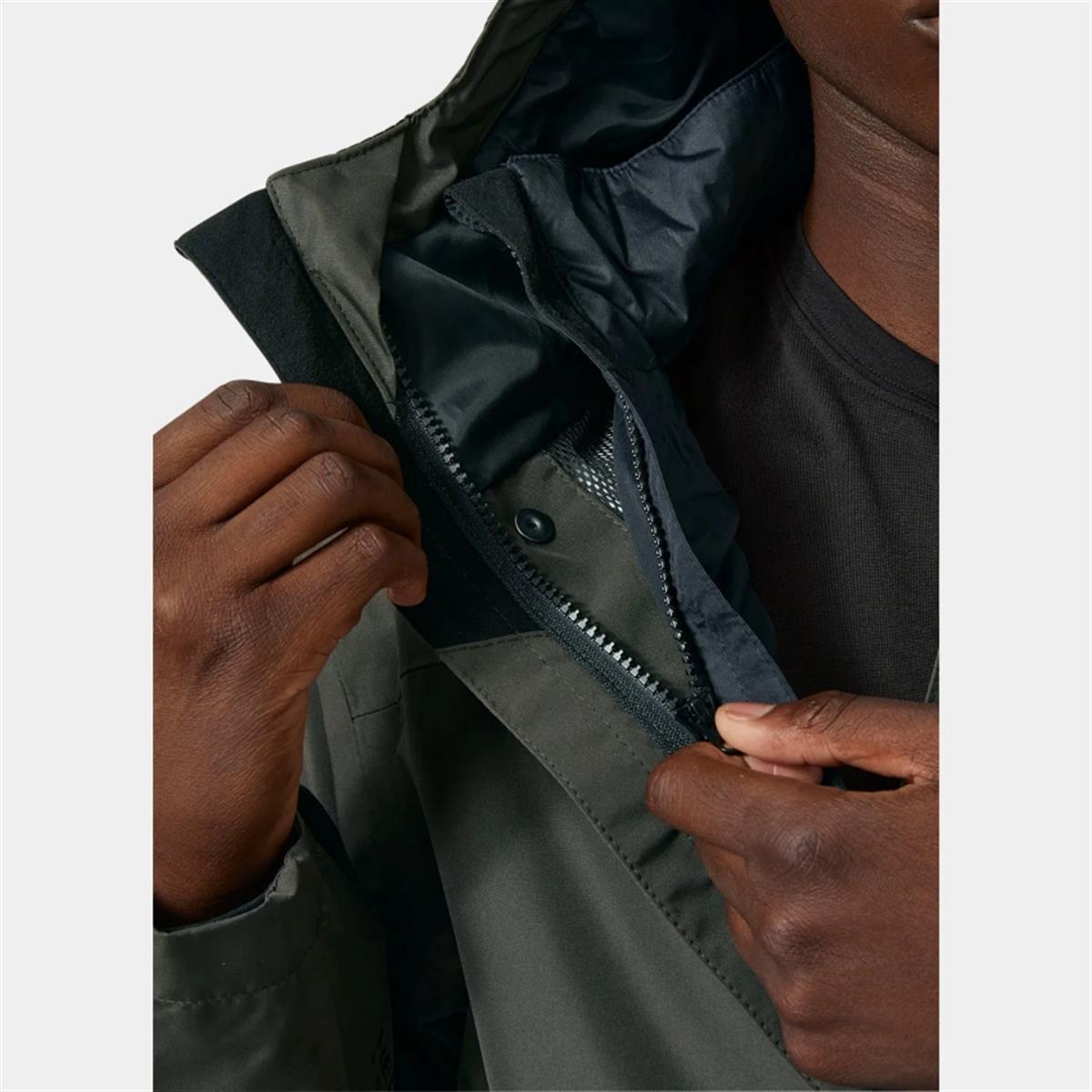 Helly Hansen Juell 3-in-1 Erkek Outdoor Mont Haki HHA.53679HHA.482