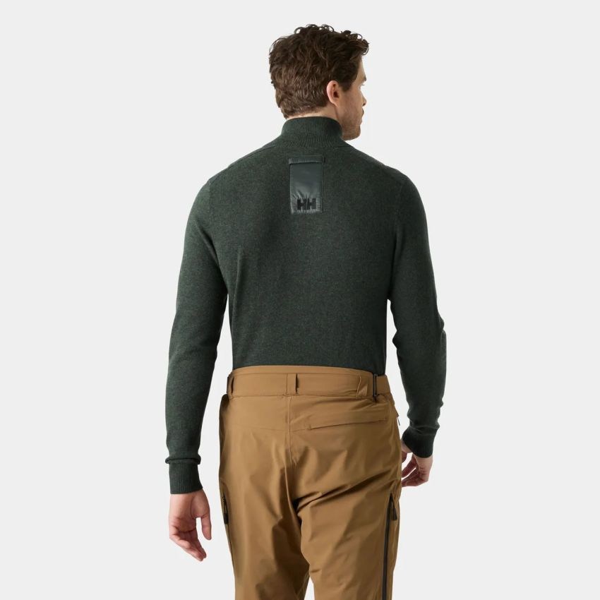 Helly Hansen Men's Afton Knitted Half Zip Erkek Yeşil Kazak HHA.54647