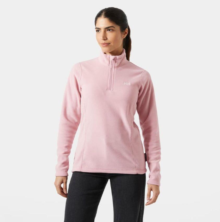 Helly Hansen Slope Fleece Kadın Yarım Fermuar Polar Pembe HH..15001.HHA.057