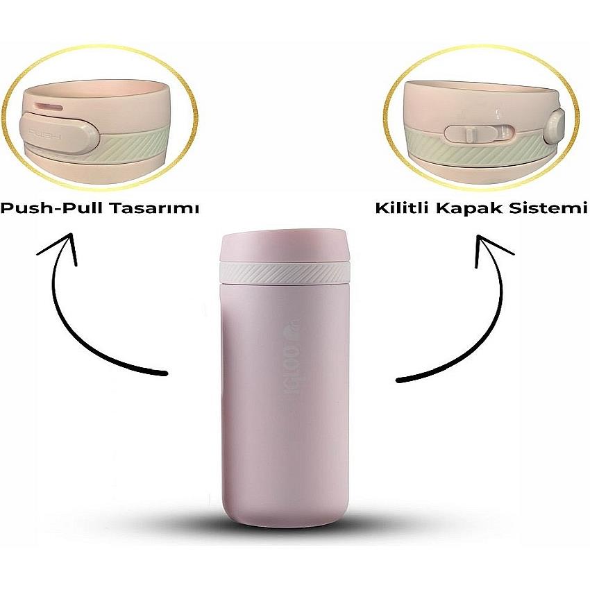 Igloo Squid Termos 600ml 205801 Pembe