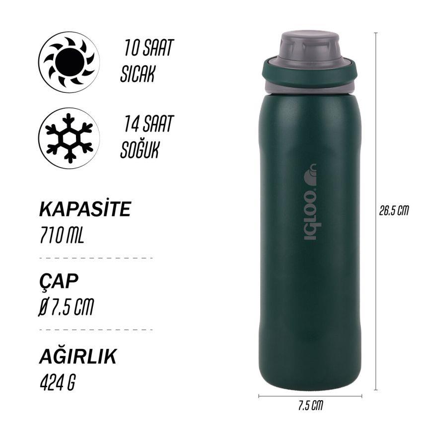 Igloo Veloce Termos 710ml-YEŞİL 205864