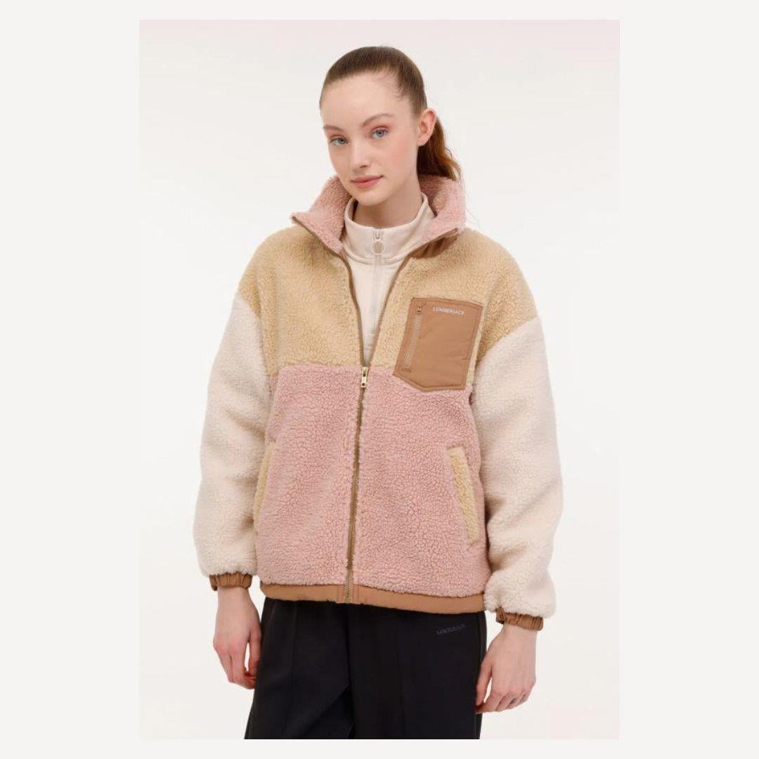 Lumberjack 4W WL Paula 6-133803440 4 PR Bej Kadın Polar Ceket
