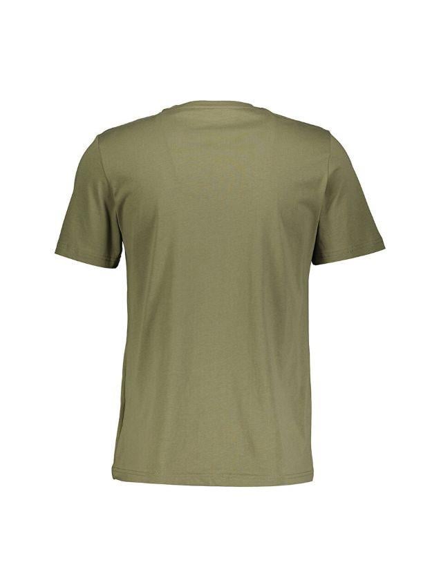 Lumberjack 5Fx CT106 Basic V Neck Tişört Haki Erkek Kısa Kol Tişört 101939413