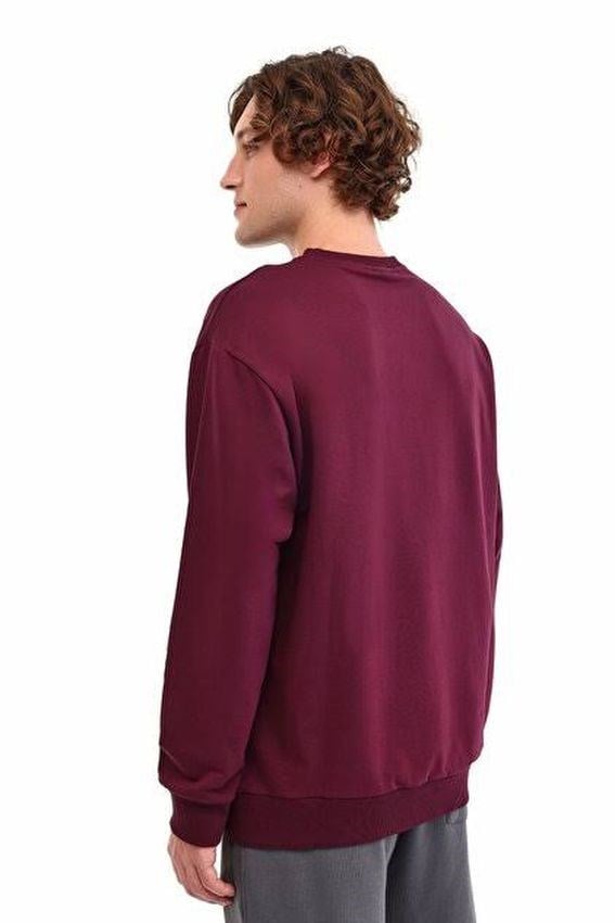 Lumberjack 6W Mb Sn75 C Neck Sw 6Pr Bordo Erkek Sweatshirt 102696691