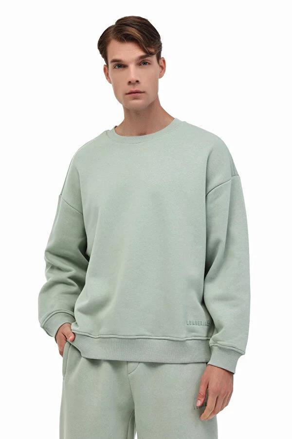 Lumberjack MB ROS 16HS108 5PR Yeşil Erkek Sweatshirt 102024411