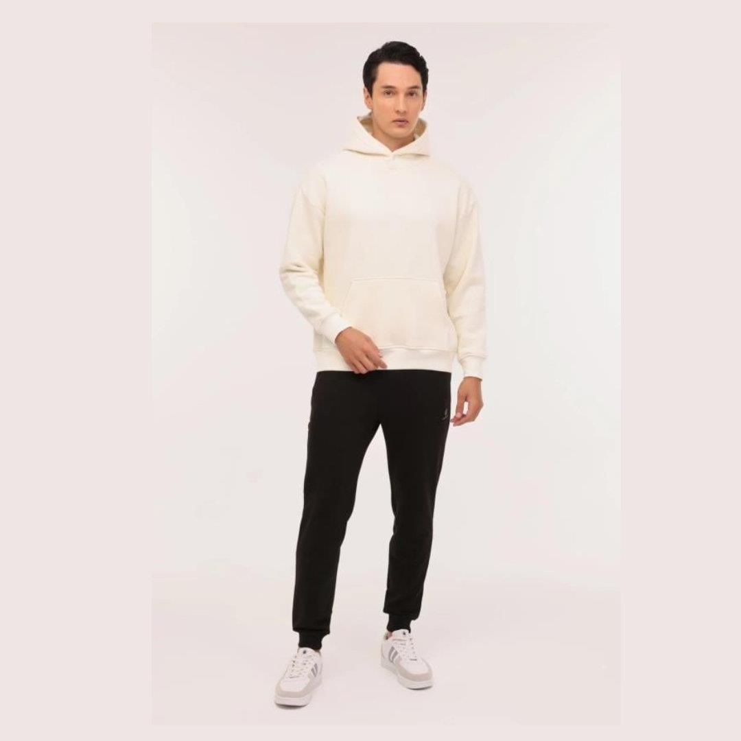 Lumberjack MB ROS 17HS109 4PR Ekru Erkek Sweatshirt