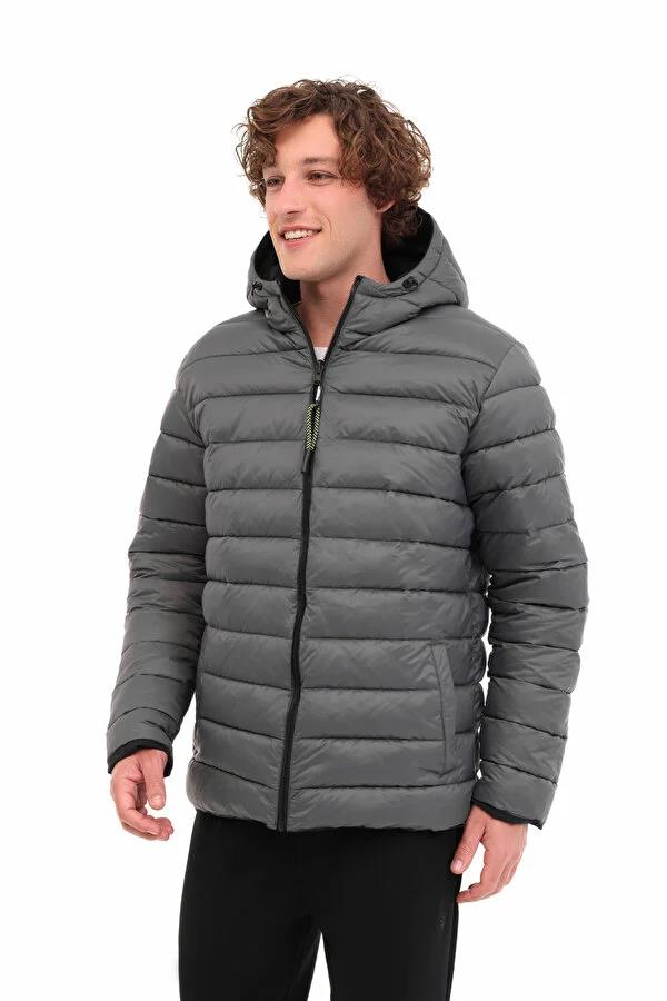 Lumberjack ML LUCAS COAT 1N55 5PR Siyah Erkek Çifttaraflı Mont