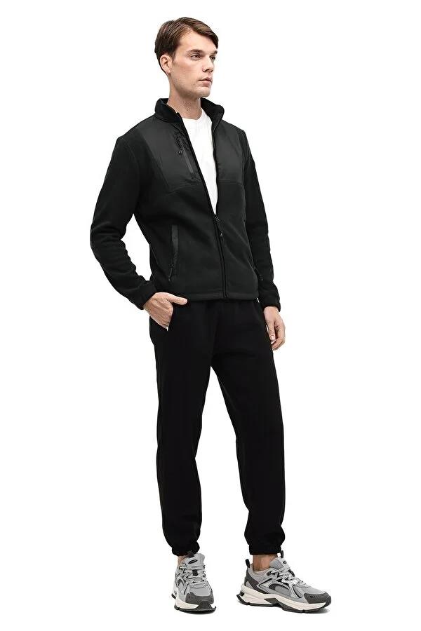 Lumberjack ML QURASAW 7ljk-153 5PR Siyah Erkek Polar Ceket 102027626